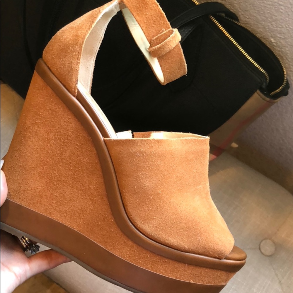 SCHUTZ Tall wedge sandal